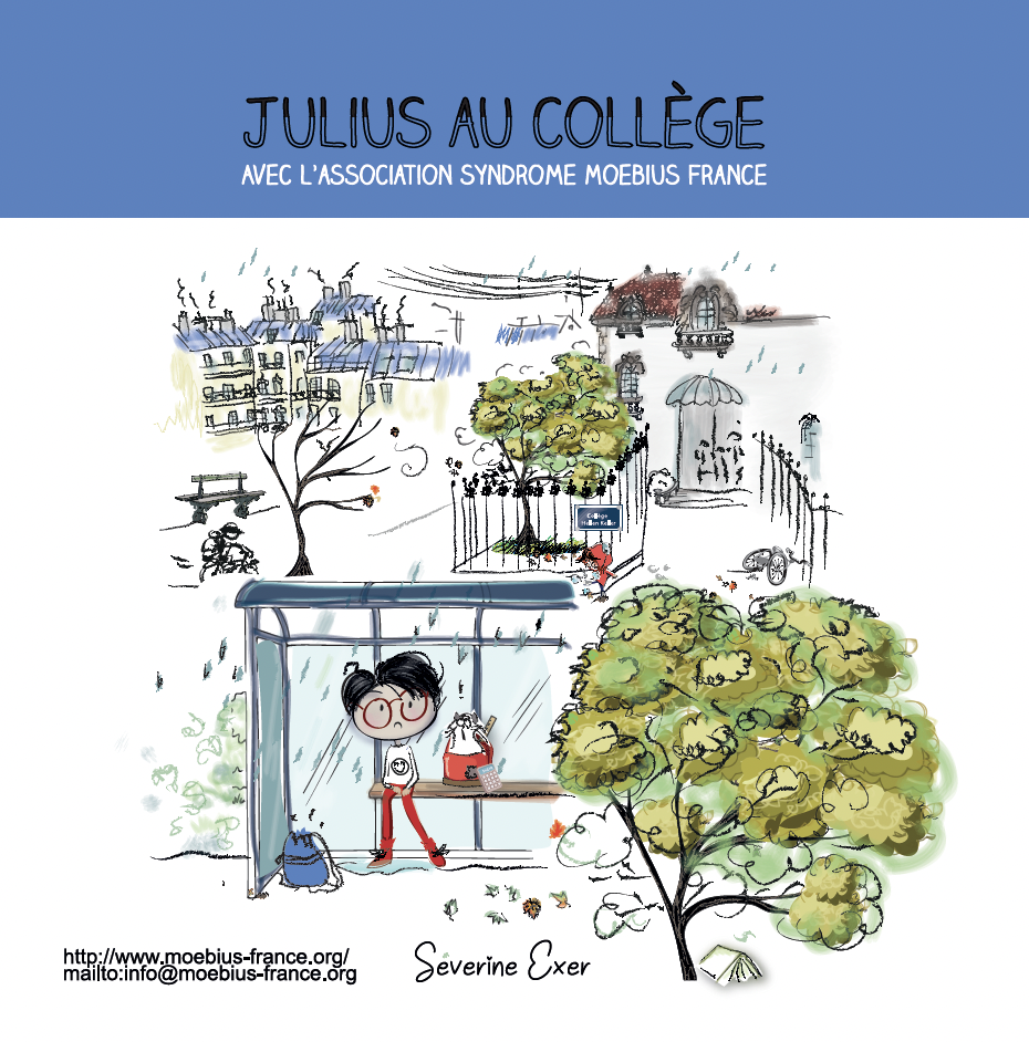 Couverture Julius au collège