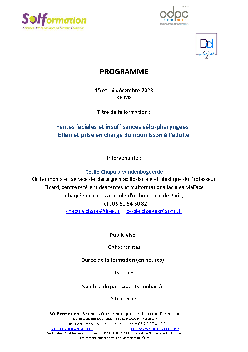 Image Formation Fentes et IVP Reims 2023   Programme Page 1