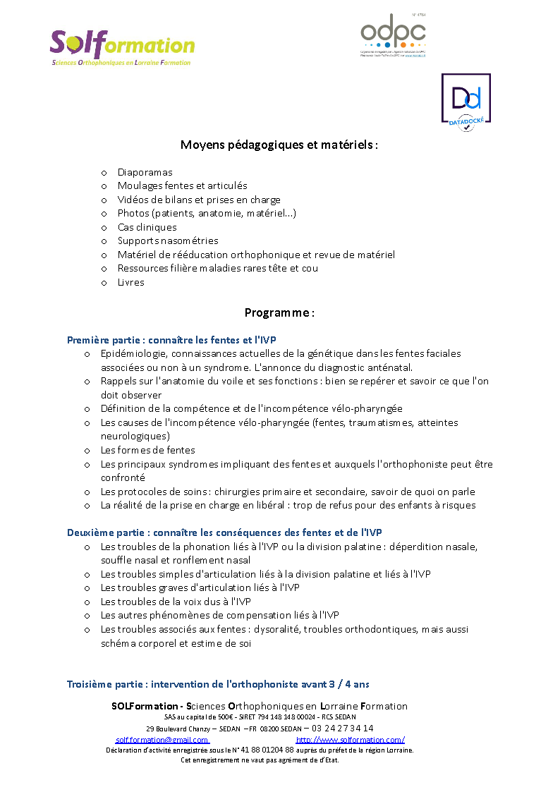 Image Formation Fentes et IVP Reims 2023   Programme Page 3