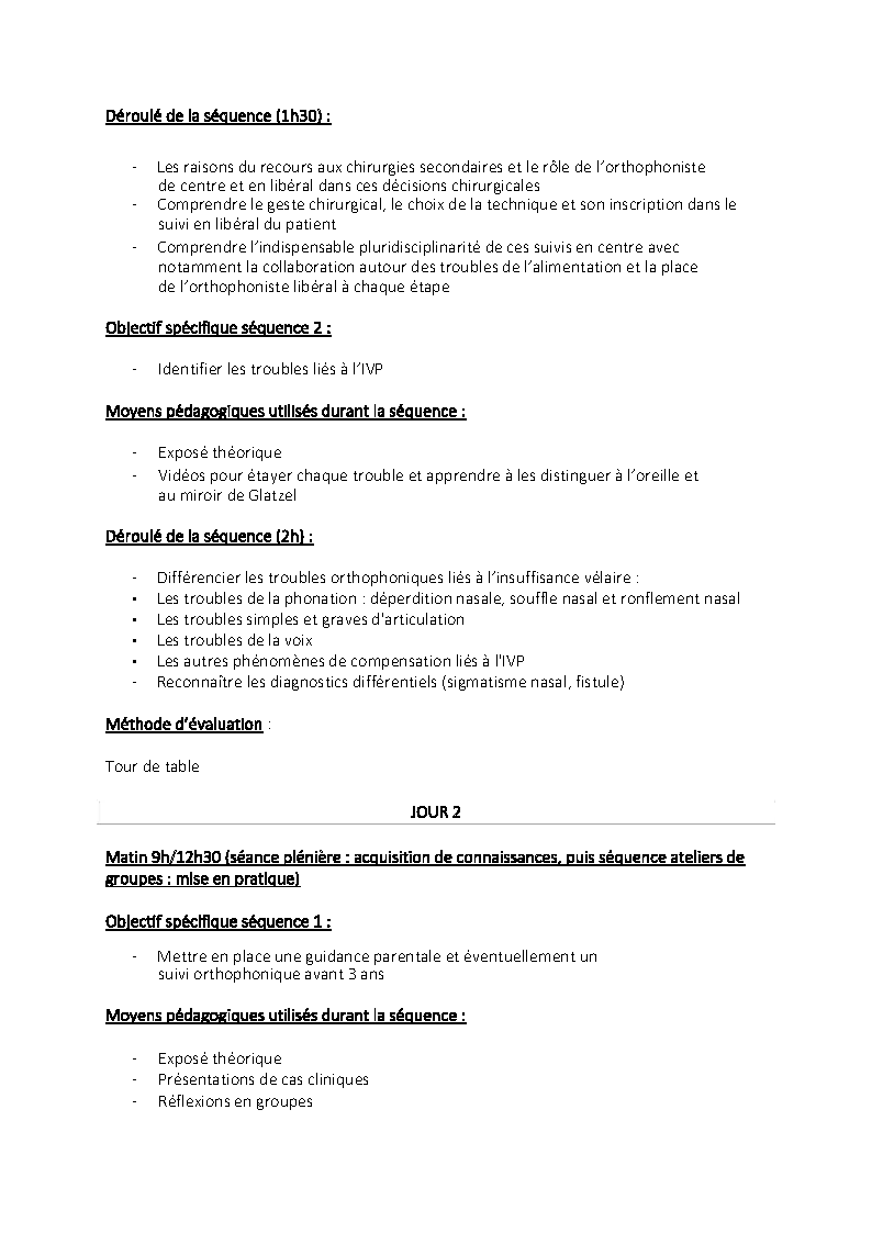 Image Formation Fentes et IVP Strasbourg 2023   Programme Page 3