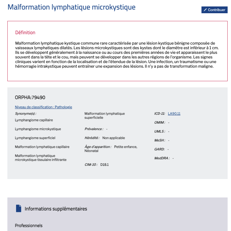 Image Orphanet ML microkystique