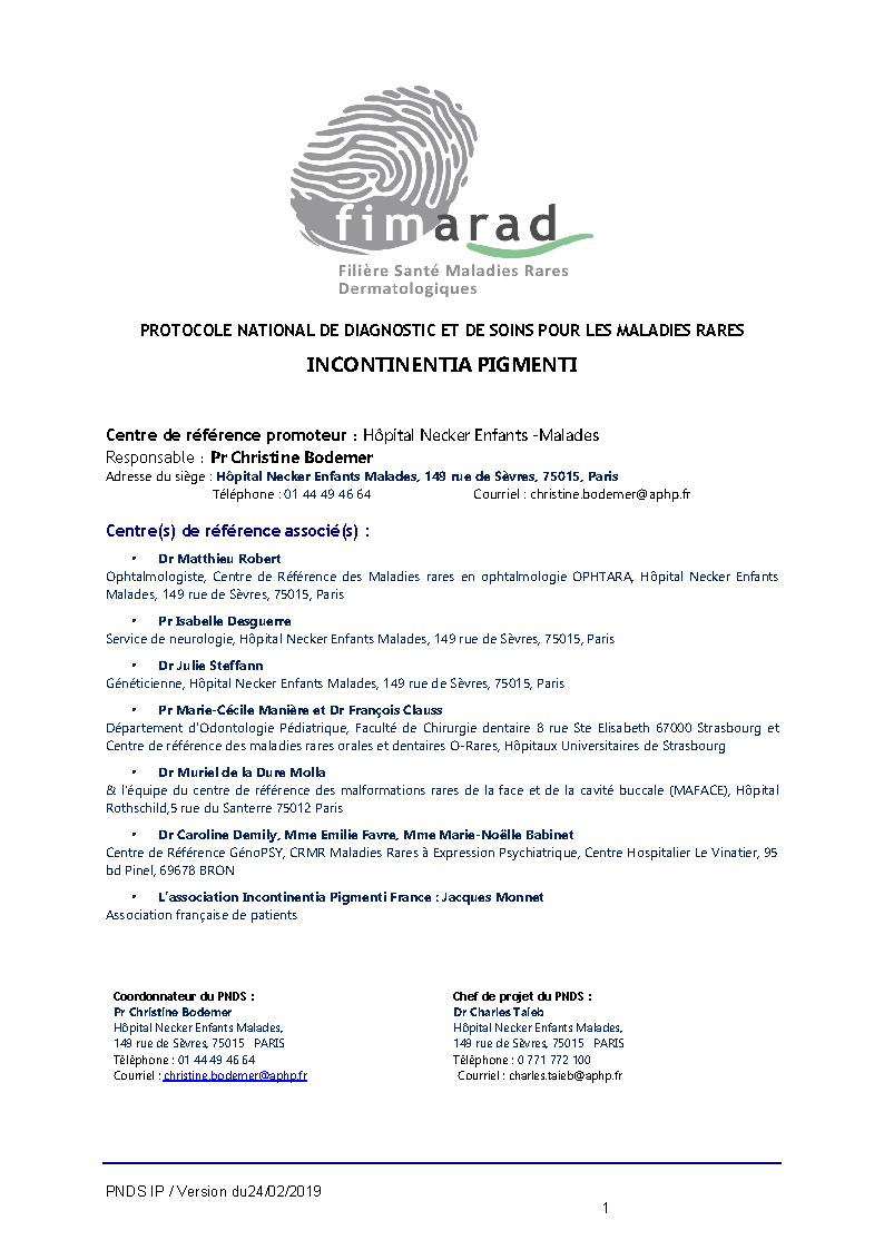 Image PNDS Incontinentia Pigmenti