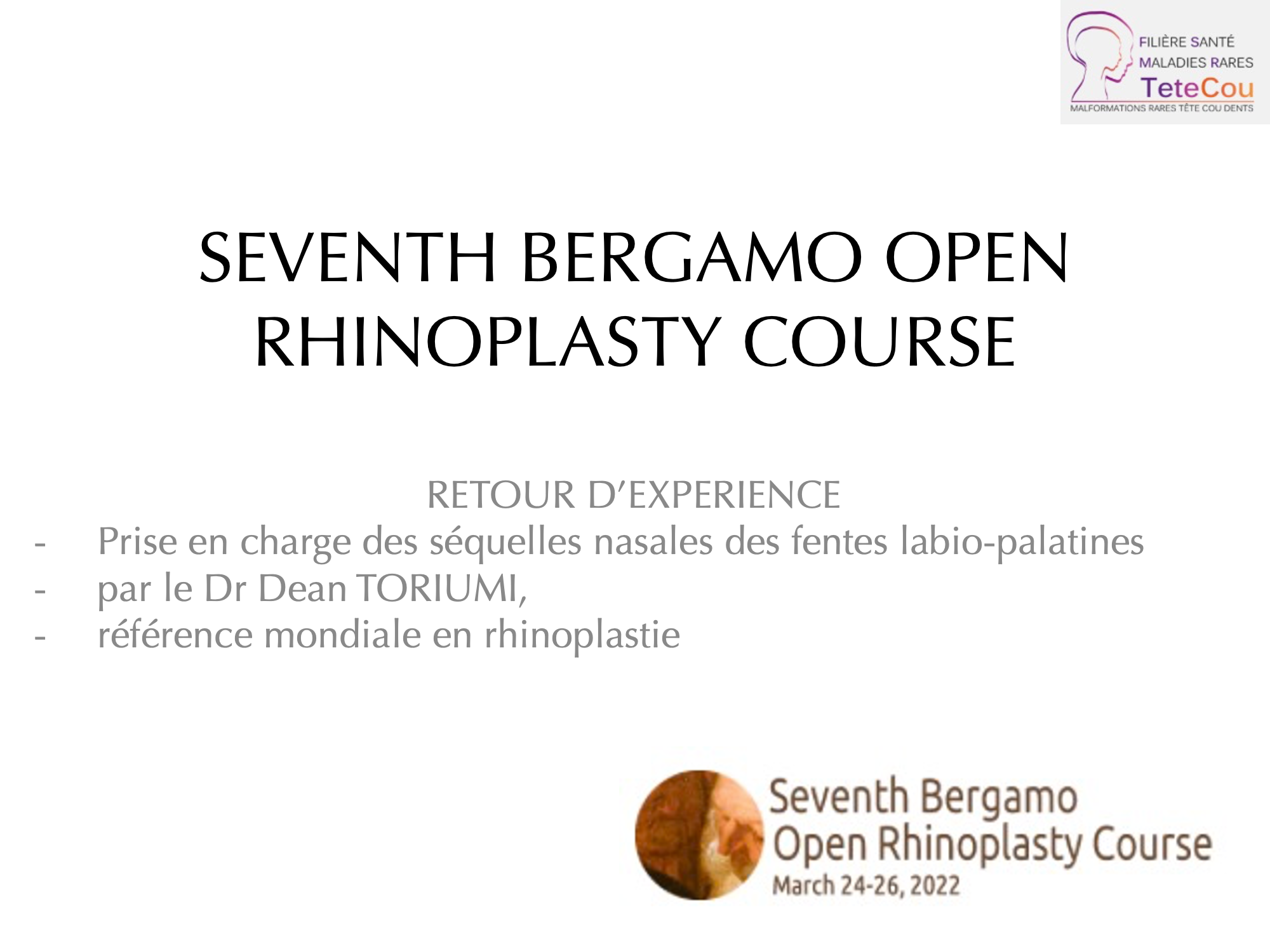 Image Retour JB Caruhel Bergamo rhinoplasty course 2
