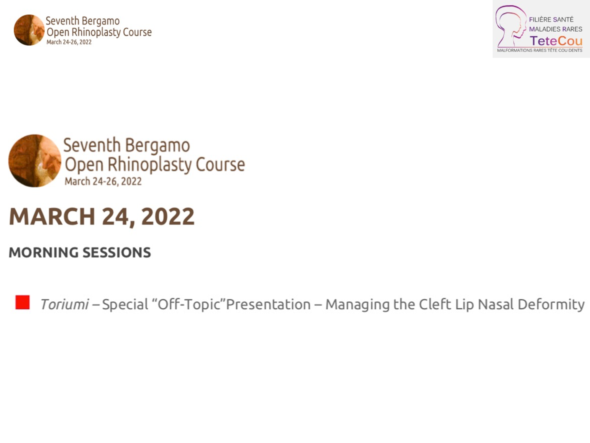 Image Retour JB Caruhel Bergamo rhinoplasty course 3