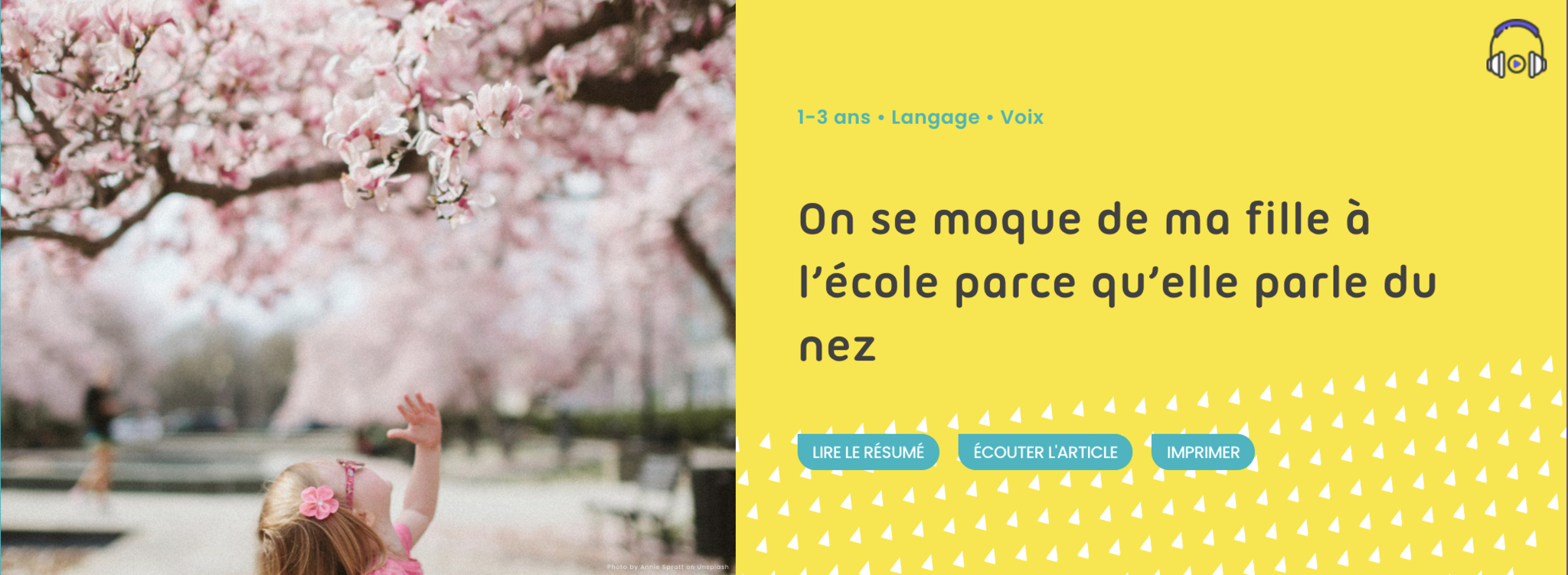 Image site Allo Ortho Page parle du nez
