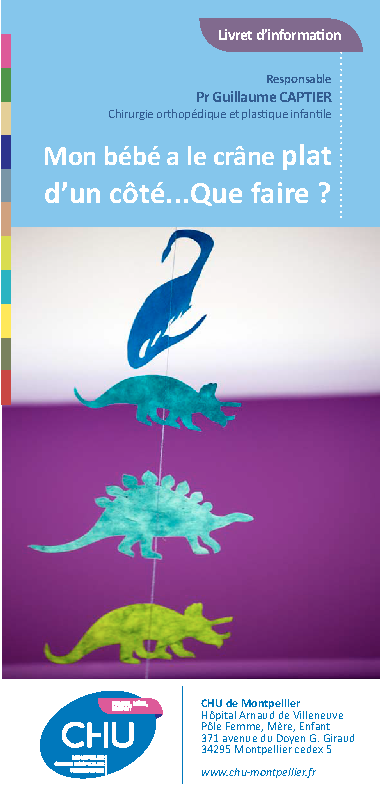 Mon bebe a le crane plat d un cote Que faire