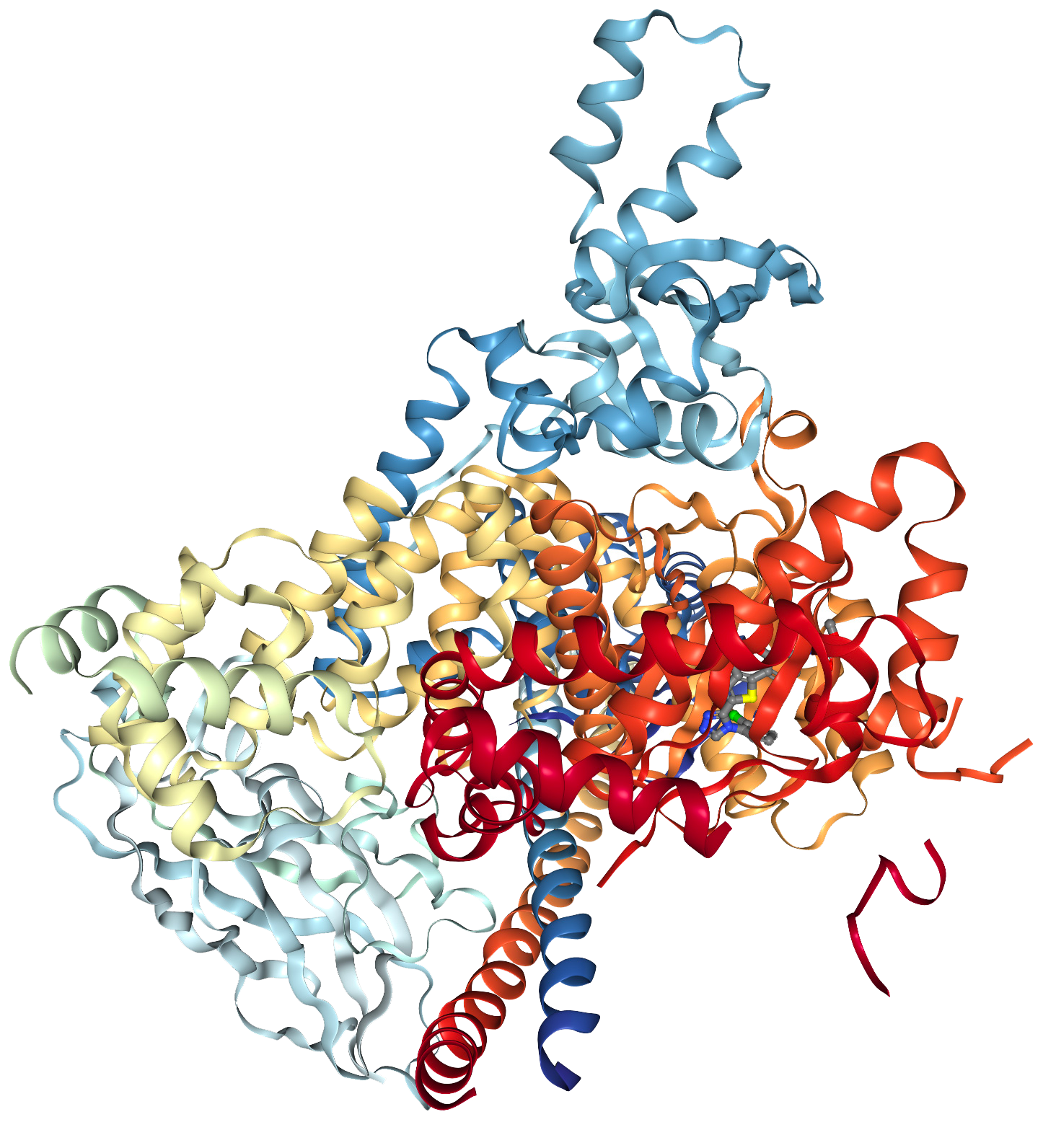 PIK3CA protein structure
